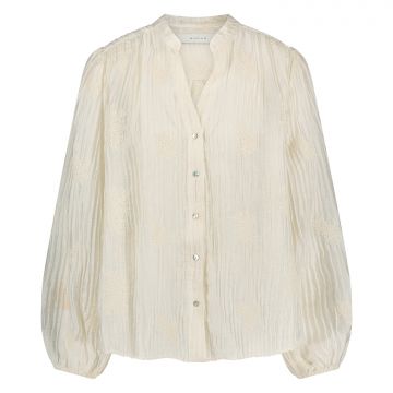 Nukus Daan Blouse Embroidery Off White  foto 1