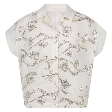 Nukus Catalina Blouse Paillet Off White  foto 1