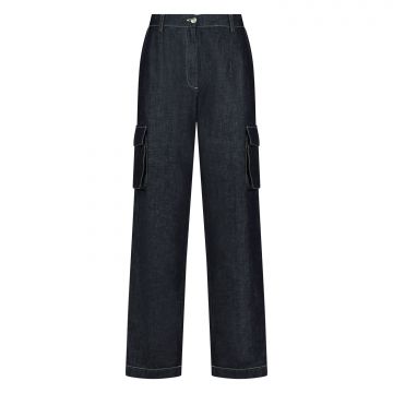 Nukus Flora Pants Blauw foto 1