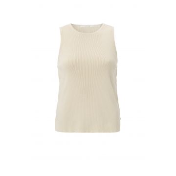 YAYA Sleeveless top with buttons Beige foto 1