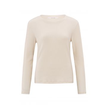 YAYA Long sleeve top with buttons Off White  foto 1