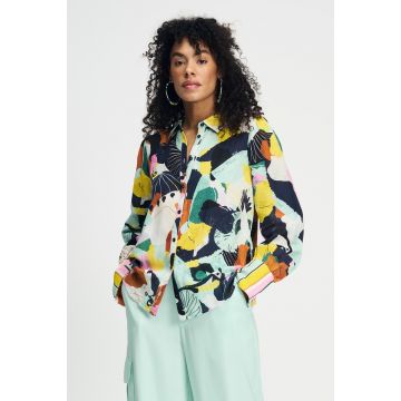 POM Amsterdam BLOUSE - Paradise Linen Multi Colour foto 1