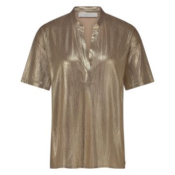 Nukus Delphinia Top Shiny Goud foto 1