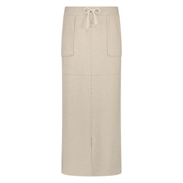 Nukus Maartje Skirt Lurex Zand foto 1