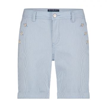 Red Button Bibette short denim stripe Blauw foto 1