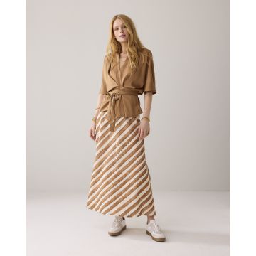 Summum Top silky touch Cognac foto 1