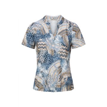 Dreamstar top ANIMAL PATCH Blauw foto 1
