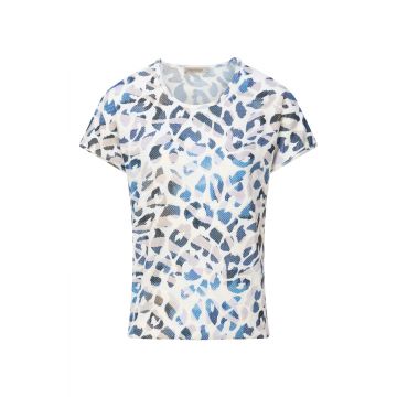 Dreamstar top JACQ. PRINT Blauw foto 1