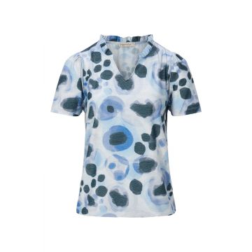 Dreamstar top GLITTER DOTS Blauw foto 1