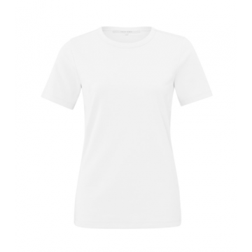 YAYA White t-shirt with short sleeves and crew neck Wit foto 1