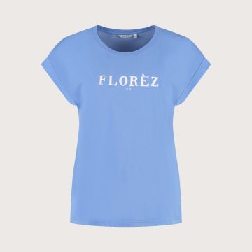 Florez Fien T-shirt Blauw foto 1