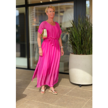Alexandre Laurent Paris  Dress Silk/Viscose Fuchsia foto 1