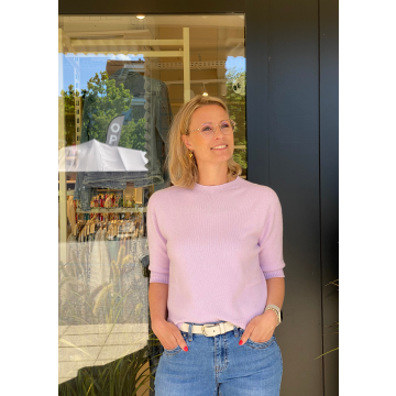 Alexandre Laurent Paris  Sweater 3/4e Lavendel foto 1