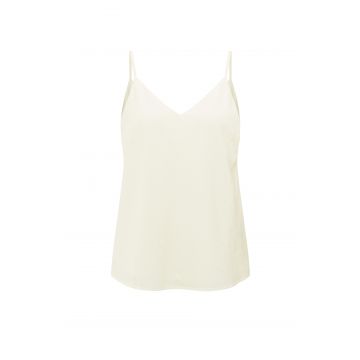YAYA Singlet with lace Off White  foto 1
