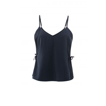 YAYA Top met spaghettibandjes Navy foto 1