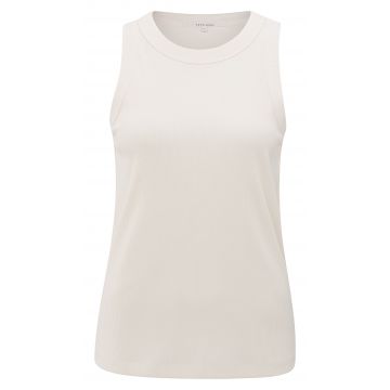 YAYA Rib singlet Wit foto 1
