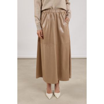 Nukus Montreal Skirt Shiny Zand foto 1