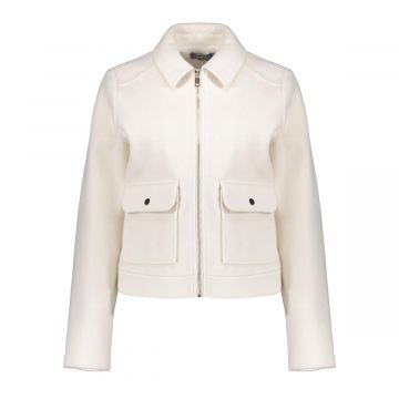 Geisha Jacket zip Off White  foto 1