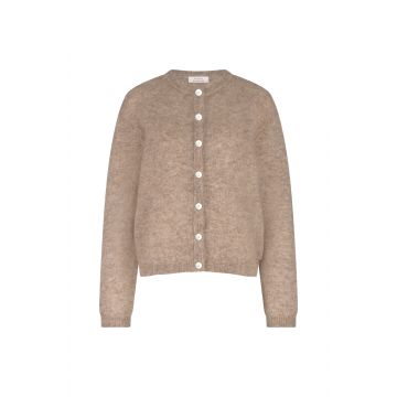 Studio Anneloes Bibi mohair cardigan Latte foto 1
