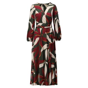 K - Design Maxi jurk met design Multi Colour foto 1