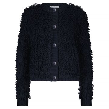 Red Button Jacket loops Navy foto 1