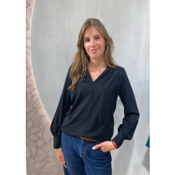 Helena Hart Top Jozzy Soft Zwart foto 1
