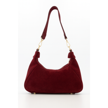 OVERIG bag seude Bordeaux rood foto 1