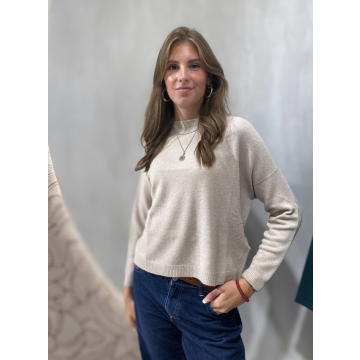 Alexandre Laurent Paris  sweater viscose Zand foto 1