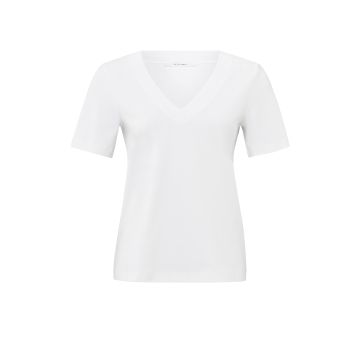 YAYA T-shirt with V-neck Wit foto 1
