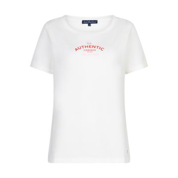 Red Button Tee Temmy authentic Rood foto 1