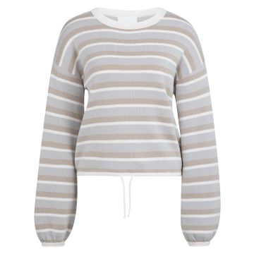 YAYA Striped sweater with cord Multi Colour foto 1