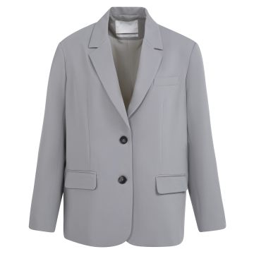 YAYA Oversized blazer with buttons Grijs foto 1