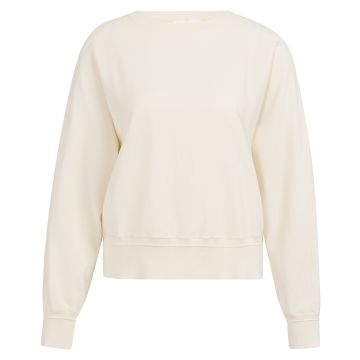 YAYA Sweater with seam details Ecru foto 1