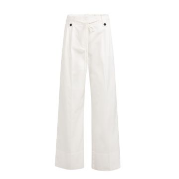 YAYA Woven trousers with drawcord Off White  foto 1
