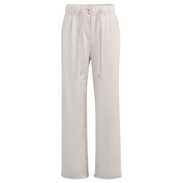 YAYA Jersey trousers with drawcord Grijs foto 1