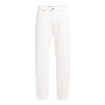 YAYA High waist barrel jeans with loose fit Off White  foto 1