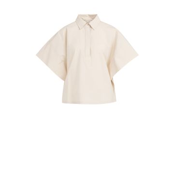 YAYA Blouse with sleeve detail Beige foto 1