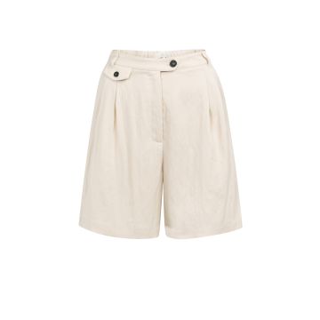 YAYA Woven longer length bermuda Beige foto 1