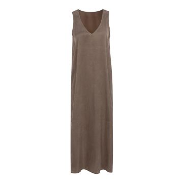 YAYA Crinkle dress Bruin foto 1