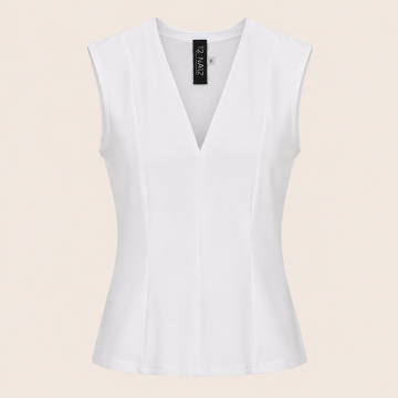By LAVIE Top V-hals effen Wit foto 1