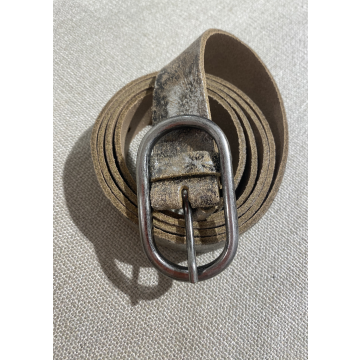 Trezz 759 3cm ovalen doorsteek gesp Zand foto 1