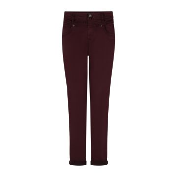 Red Button Relax jog colour Bordeaux rood foto 1