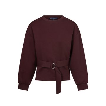 Red Button Shakira top & belt scuba Bordeaux rood foto 1