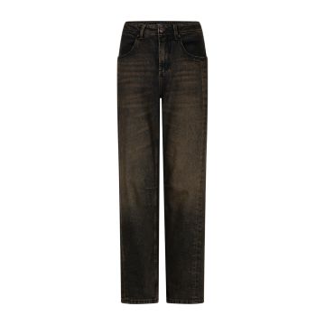 Red Button Caitlina side patch denim overdye Bruin foto 1