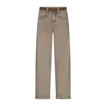 Red Button Korine & Belt washed twill colors L-32 Taupe foto 1