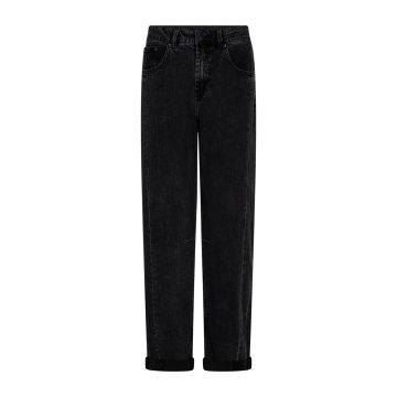 Red Button Caitlina side patch black denim Zwart foto 1