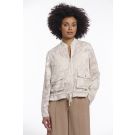 Rino Pelle Zip jacket Beige