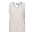 Dreamstar singlet LUREX RIB Beige