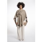Rino Pelle Woven cape Zand