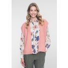 Geisha Gilet knitted Roze